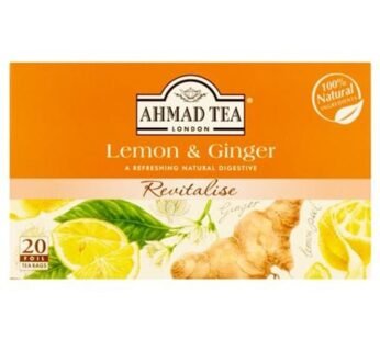 Ahmad Tea – Lemon & Ginger 40G