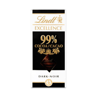 Lindt – Excellence Noir 99% 50G