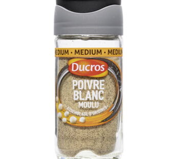 Ducros – Poivre Blanc Moulu 36G