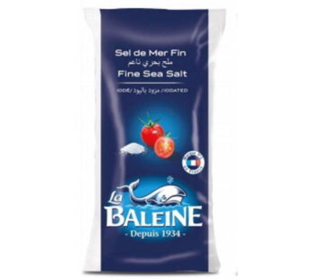 La Baleine – Sel De Mer Fin 1Kg Sachet Souple