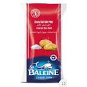 La Baleine – Gros Sel De Mer 1Kg Sachet Souple