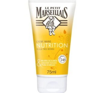 Le Petit Marseillais – Crème Mains Karité Amande Argan 75Ml