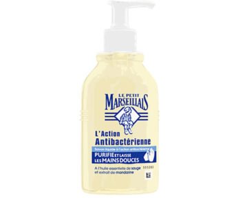 Le Petit Marseillais – Savon Liquide Action Anti-Bactérienne 300 Ml