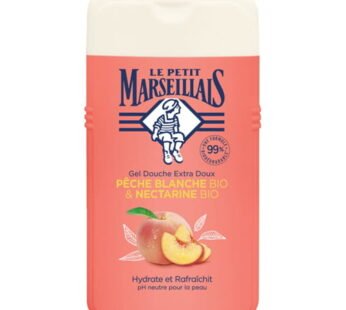 Le Petit Marseillais – Gel Douche Pêche Nectarine Le Flacon De 250 Ml