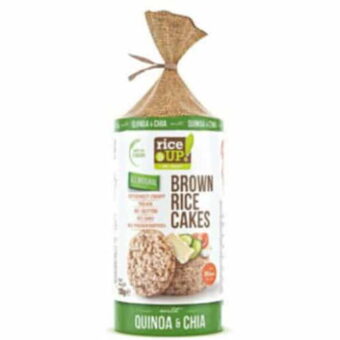 Rice Up – Brown Rice Cakes With Quinoa & Chia 120G