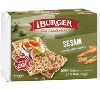 Burger – Biscottes Sesam 250G