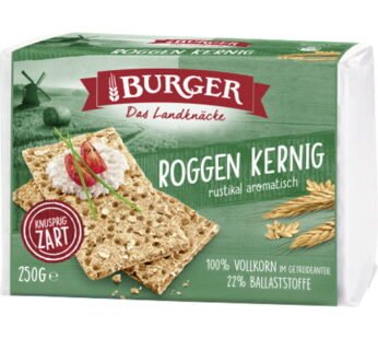 Burger – Roggen Kernig 250G