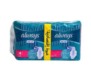 Always – 16 Serviettes Hygiéniques Ultra Thin Duo Pack Value