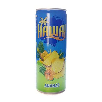 Hawai – Ananas Zero Canette 33Cl