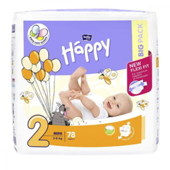 Bella – Baby Happy Mini N°2 3-6Kg 78U Big