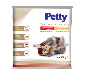 Petty – Pouches Set 4X100G Anemal’S Food