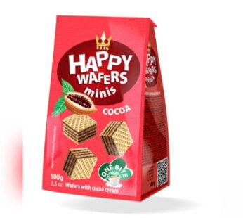 Happy – Wafers Minis Cocoa 100G