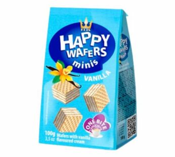 Happy – Wafers Minis Vanilla 100G