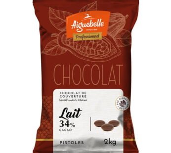 Aiguebelle – Pistoles Chocolat Lait 34% 2Kg