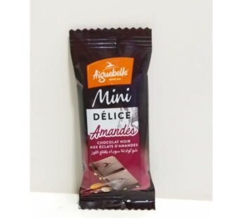 Aiguebelle – Mini Délice Amandes Chocolat Noir 9G