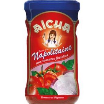 Aicha – Sauce Tomate Napolitaine 21Cl 195 G