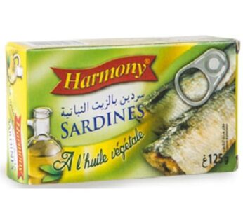 Harmony – Sardine A L’Huile Végétale 125G