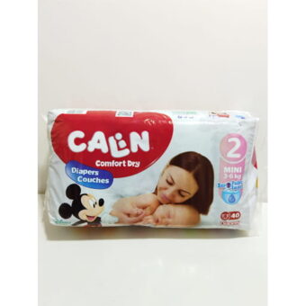 Calin – Couches Bébé Mini 38U 3/6 Kg