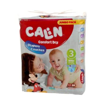 Calin – Spécial Care Couches Bébé 34U 4/9 Kg