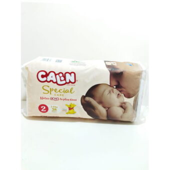 Calin – Spécial Care Couches Bébé Mini 38U 3/6 Kg