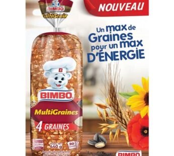 Bimbo – Multigrains 4 Graines 20 Tranches 440G