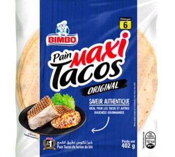 Bimbo – Pain Maxi Tacos Original Bleu 6P 378G