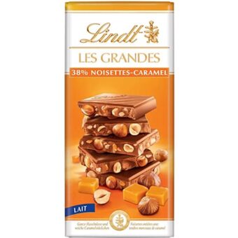 Lindt – Les Grandes Noisettes Caramel 150G