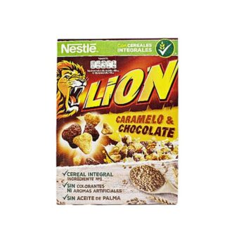 Lion – Corn Caramel Et Chocolaté 400G