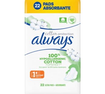 Always – Cotton Protection 100% Hypoallergenic Normal 22U