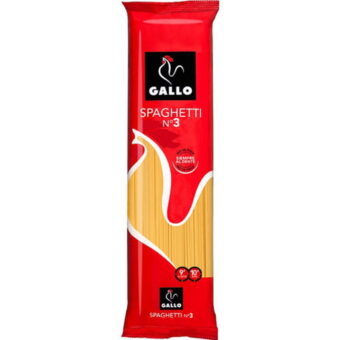 Gallo – Spaghettis Nº3 Paquete 450 G