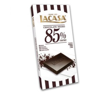 Lacasa – 85% Cocoa Dark Chocolate – 100G