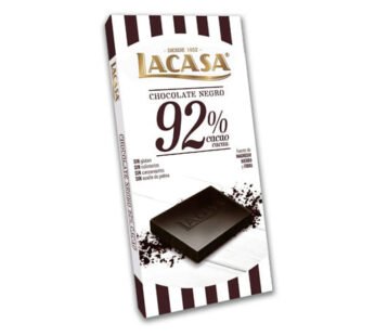 Lacasa – Chocolate Negro Almendras 85% Cacao 200G