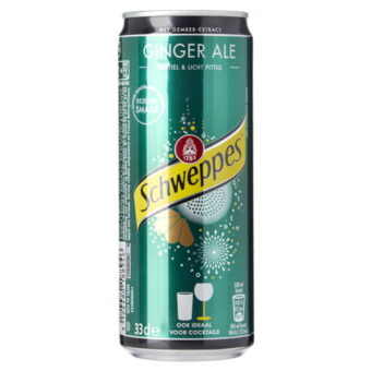 Schweppes – Ginger Ale 330Ml Boisson