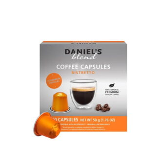 Daniel’S Blend – Café Capsules Daniel’S Ristretto Intensité 11