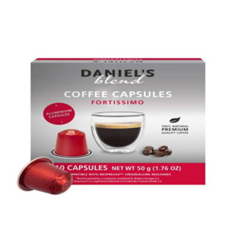 Daniel’S Blend – Café Capsules Daniel’S Fortissimo Intensité 14