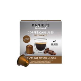 Daniel’S Blend – Café Capsules Daniel’S Chocolato Intensité 8