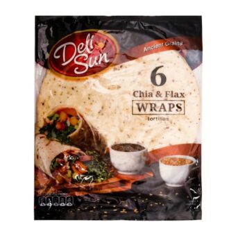 Deli Sun – Chia & Flax Wraps Tortillas