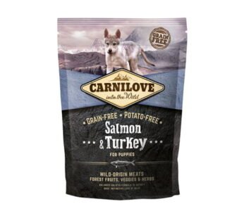 Carnilove – Salmon & Turkey For Puppies 1,5 Kg