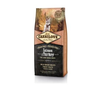 Carnilove – Salmon & Turkey For Large Breed Puppy 1,5 Kg