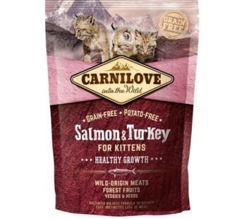 Carnilove – Salmon & Turkey For Kittens – Healthy Gowth 2 Kg