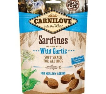 Carnilove – Dog Semi Moist Snack Sardines Enriched With Wild Garlic 200 G