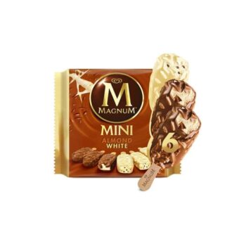 Magnum – Mini Ice Cream Almond & White 345Ml