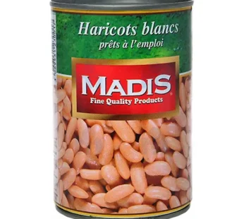 Madis – Haricots Blancs 1/2 400G