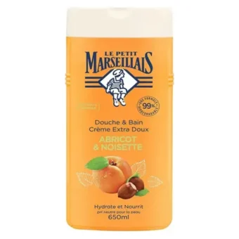 Le Petit Marseillais – Gel Douche Abricot Noisette – 650 Ml