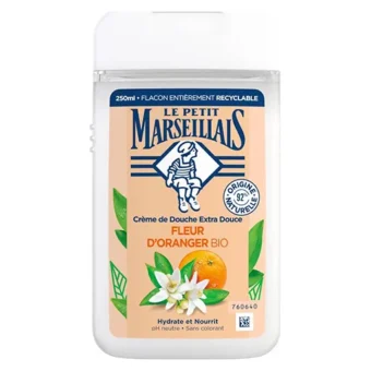 Le Petit Marseillais – Crème De Douche Extra Douce Fleur D’Oranger Bio 250 Ml