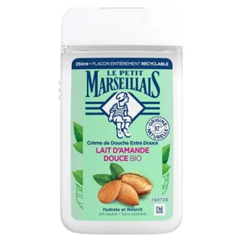 Le Petit Marseillais – Gel Douche Lait D’Amande Douce Bio 250Ml