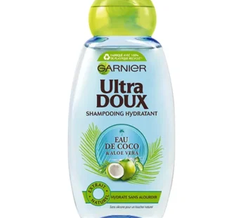 Garnier – Ultra Doux Shampoing Eau De Coco/Aloe Vera 250Ml