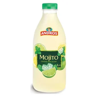 Andros – Jus Mojito Sans Alcool Pressees 1L