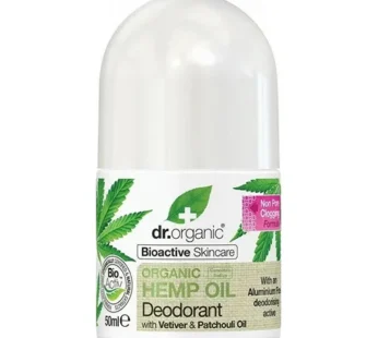 Dr.Organic – Dr Organic Hemp Oil Deodorant With Vetiver And Patchouli 50Ml Dr Organic