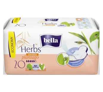 Bella – Absorbante Igienice Herbs Plantago 20 Unités